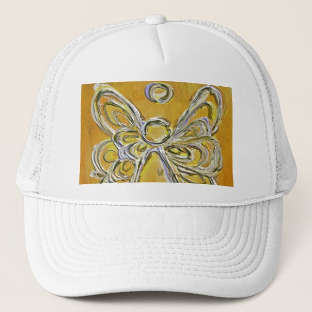 Ange jaune Casquette ou Casquette (Devant)