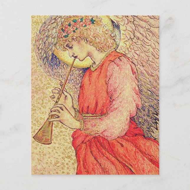 Ange jouant du flageolet (Devant)