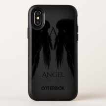 ANGE NOIR AILES Monogramme