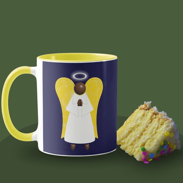 Ange noir, Ange gardien Mug (Black Guardian Angel mug & Cake)