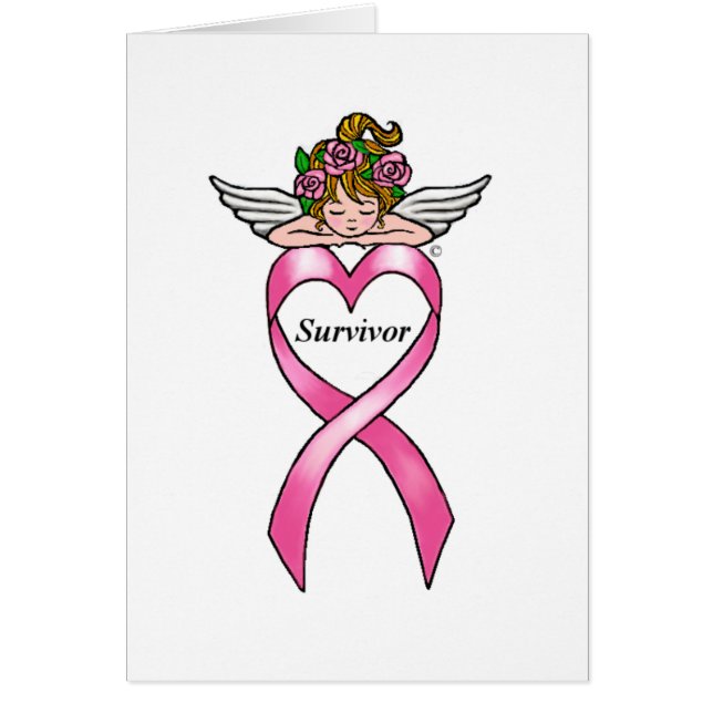 Ange "Survivant" du cancer du sein (Devant)