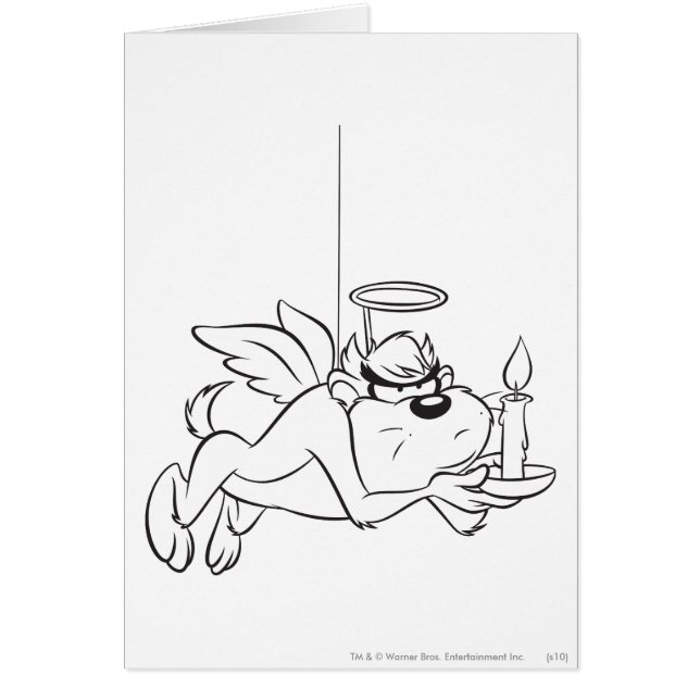 Ange TAZ™ tenant bougie (Devant)