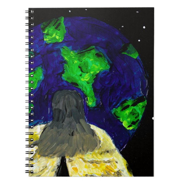 Ange veillant sur cahier (Devant)