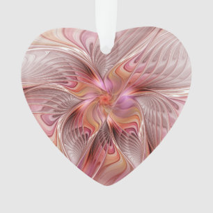 Angel Abstrait Imaginaire coloré Fractal Art Heart
