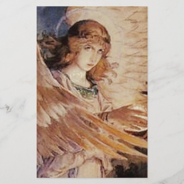 Angel Avec Lampe - Viktor Vasnetsov 1885-1896.jpg (Devant)