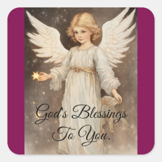 Angel Avec Sticker Star