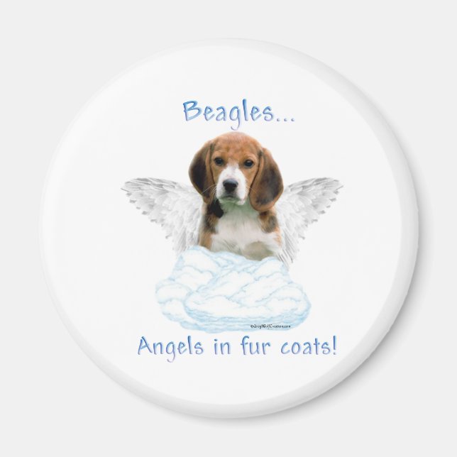 Angel beagle - Aimant (Devant)