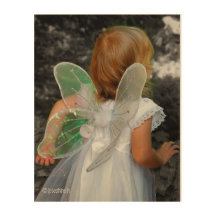 "Angel" - Bois Mur Art - Jjhelene design