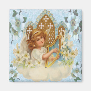 Angel Dans Le Magnet Nuageux