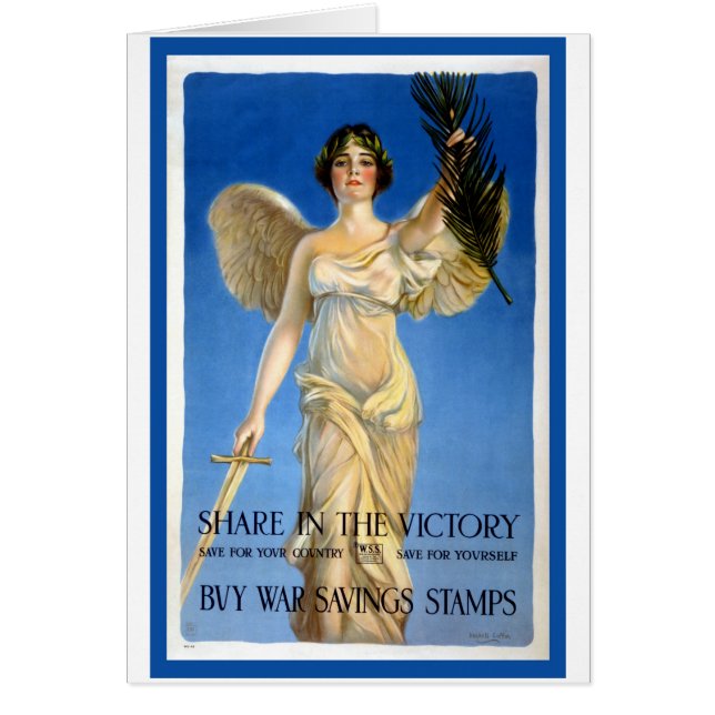Angel de femme patriotique vintage, Acheter des ob (Devant)