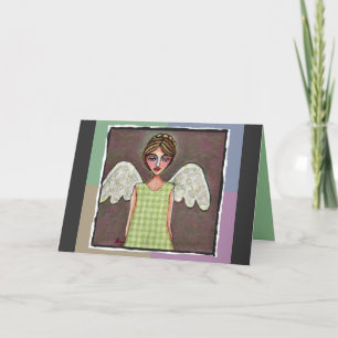 Angel de grâce - carte de voeux