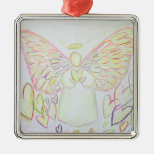 Angel des Coeurs Art Vacances Cadeaux Ornements