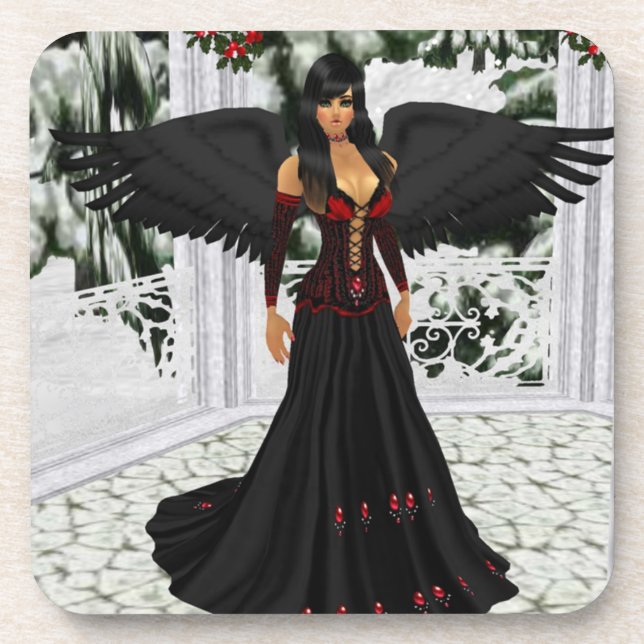 Angel Des Dessous de verre Sombres (Devant)