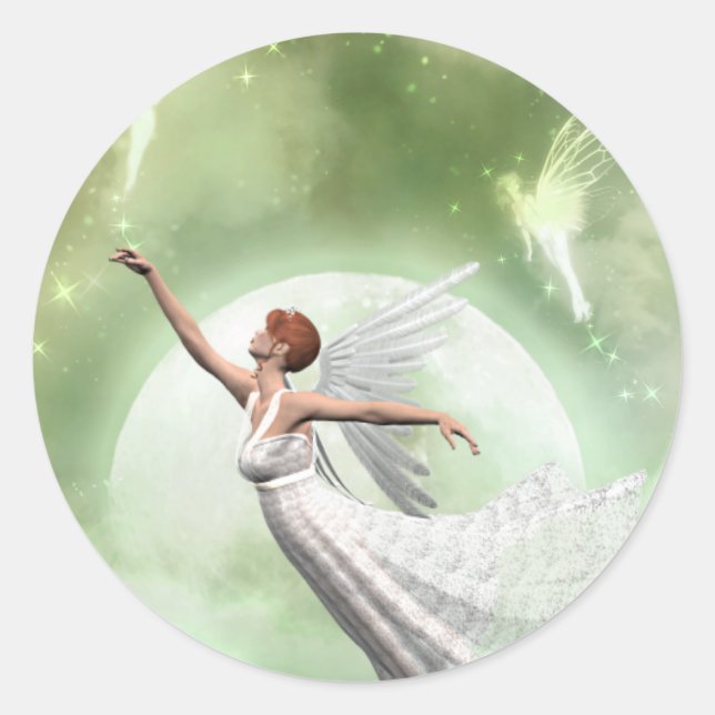 Angel Design 1 - Parmi les amis Stickers (Devant)