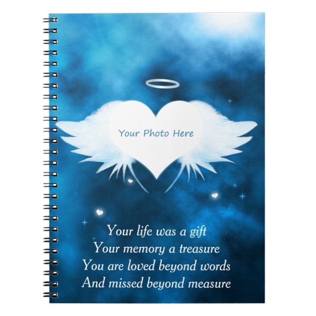 Angel du Carnet photo HeartCustom (Devant)