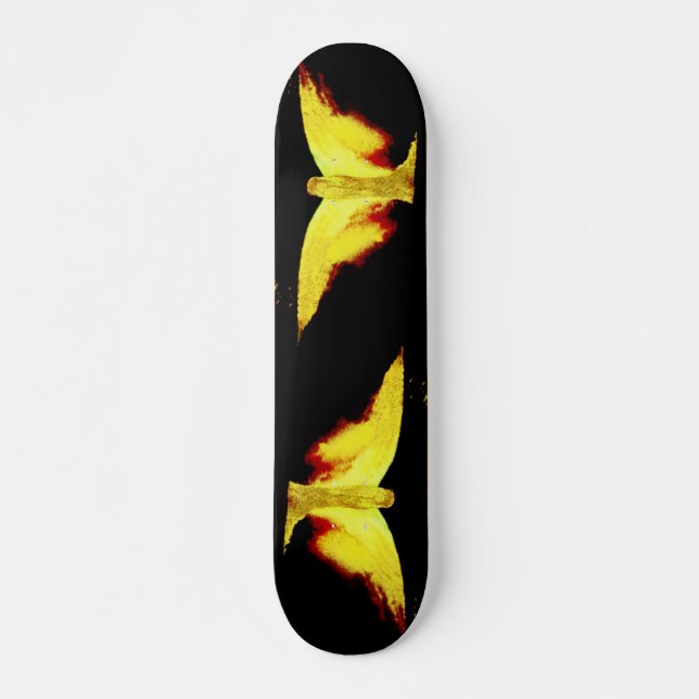 Angel du plateau de skateboard de feu (Devant)