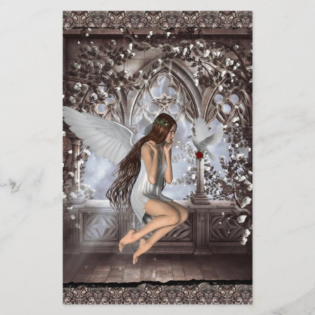 Angel et sa colombe (Devant)