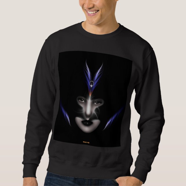 Angel Eyes Ailes Du Vent Sweatshirt De Base (Devant)