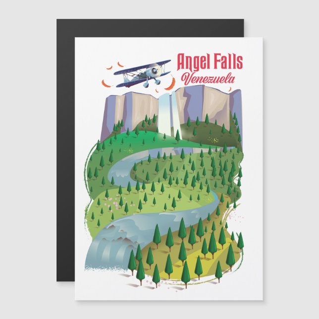 Angel Falls Venezuela (Devant / Derrière)