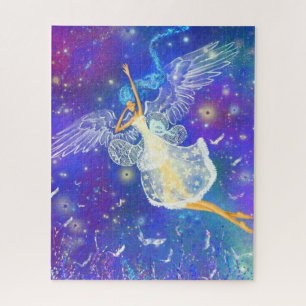 Angel fille Imaginaire Jigsaw Puzzle peinture