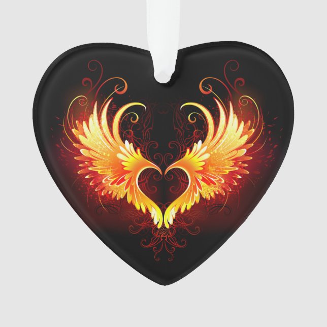 Angel Fire Heart with Wings (devant)