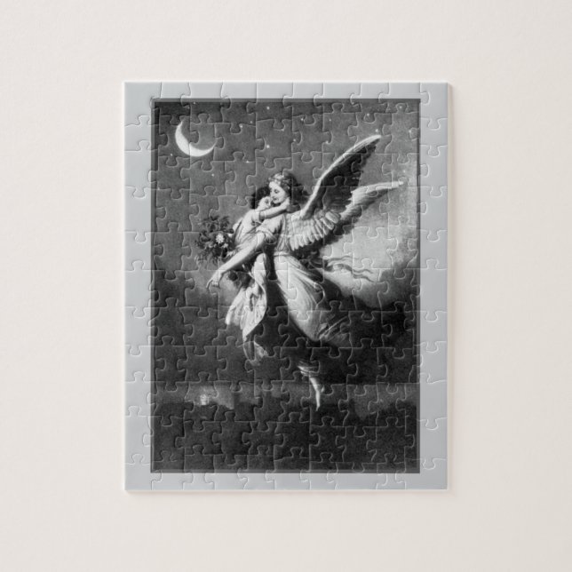 Angel Gardien De Nuit Jigsaw Puzzle (Vertical)