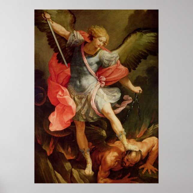 Angel Holy Archangel St. Michael Poster (Devant)
