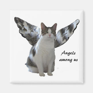 Angel Kitty Magnet