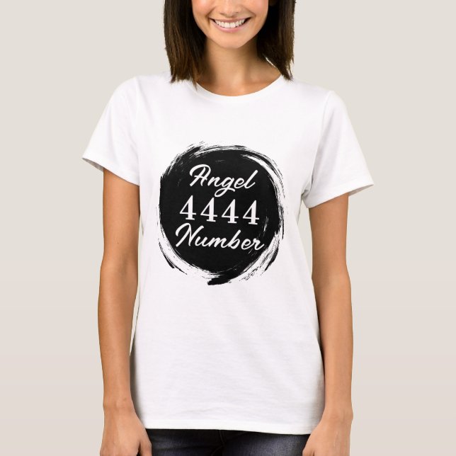 Angel Numéro "4444" T-shirt (Devant)