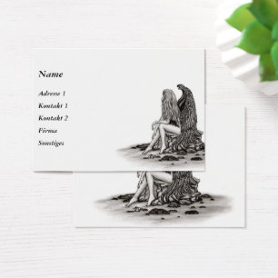 Angel, perdu dans la pensée Carte de visite