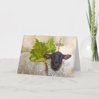 Angel Ruby la carte de vacances pour les moutons
