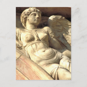 Angel Sculpture Venise, Italie Carte postale