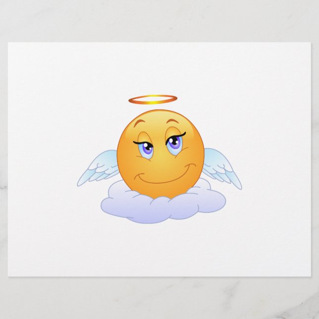 Angel smiley (Devant)