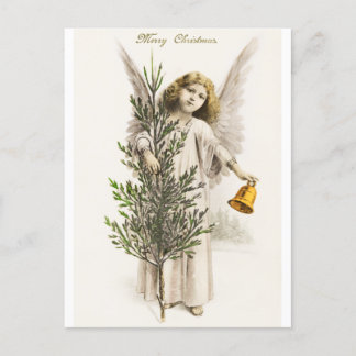 Angel Vintage Rétro Noël Carte postale