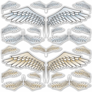 Angel Wings Set Stickers