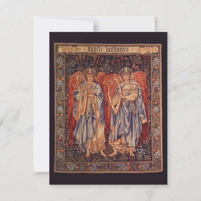 Angeli Laudantes (Anges en adoration) de Burne-Jon (Devant)