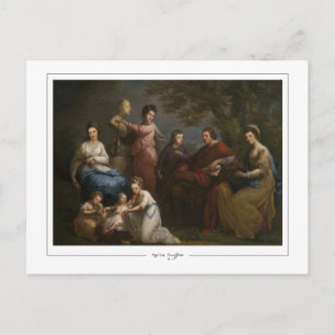 Angelica Kauffman #200 - Carte postale d'art fin