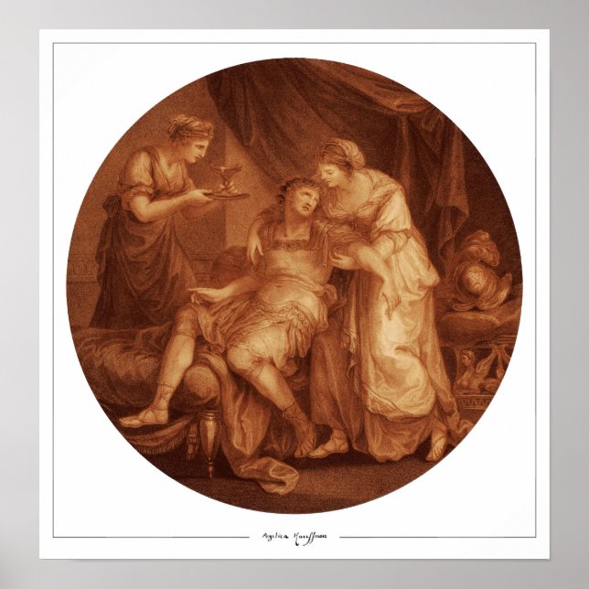 Angelica Kauffman Zedign Affiche d'art #106 (Devant)