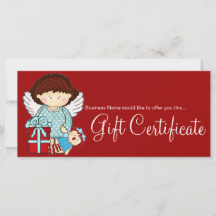 Angelica Love Christmas Holiday Certificat cadeau