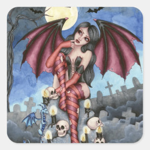 Angelique - Sticker Vampire Fairy