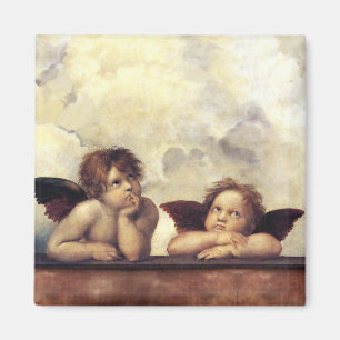 ANGELS / Ailes Cherub Raffaello Sanzio Magnet