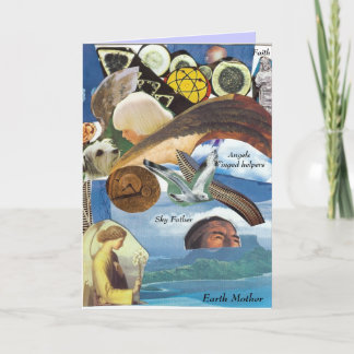 Angels Guides Soul Sentier carte collage