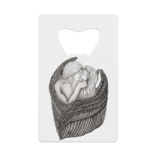 Angels Kissing, noir et blanc Design
