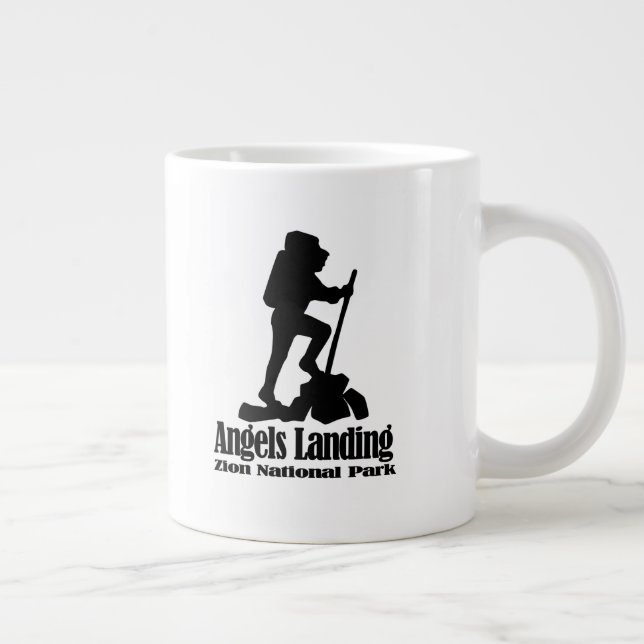 Angels Landing - Zion National Park Jumbo Mug (Droite)