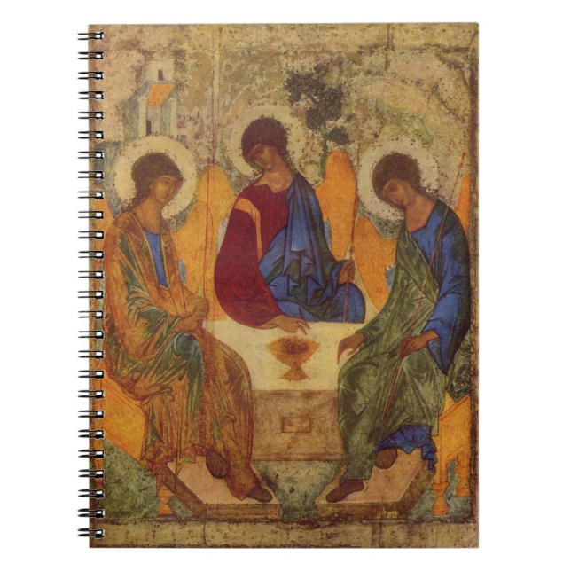 Anges de la Trinité à Mamré Cahier (Devant)