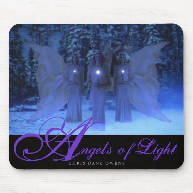 ANGES de LUMIÈRE - tapis de souris (Devant)