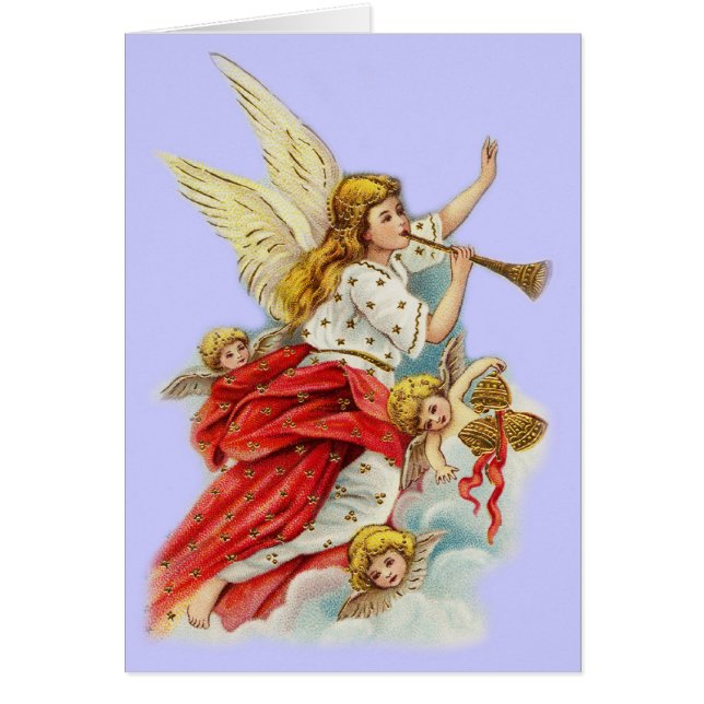 Anges de vœux de Noël (Devant)