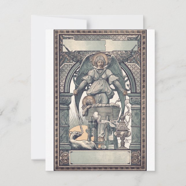 Anges gardiens avec Jésus enfant (Devant)