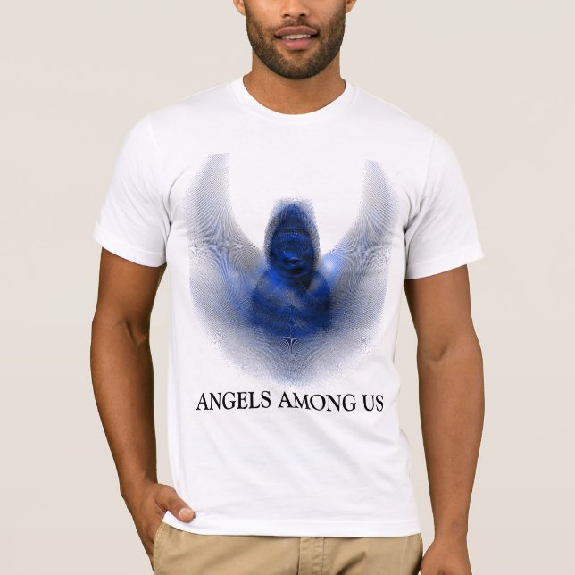 ANGES PARMI LE T-SHIRT DES USA (Devant)
