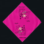 Anges...sans ailes Animal Bandana<br><div class="desc">Célébrez l'amour inconditionnel des animaux de compagnie avec ce design chaleureux,  nous rappelant que nos compagnons de fureur sont vraiment des "anges sans ailes". Parfait pour tous ceux qui aiment le lien avec leurs amis à quatre pattes.</div>